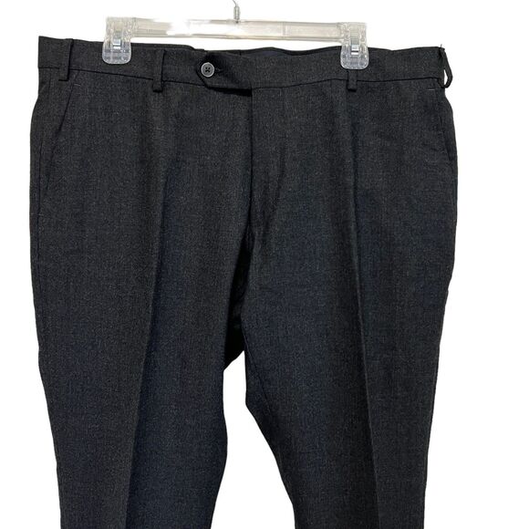 Bagnoli Sartoria Napoli Suit Wool Gray Virgin Wool & Cashmere Blend Size 44 US - Picture 14 of 16